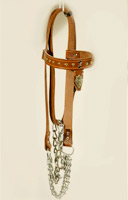 Καπίστρι αλυσίδας από δέρμα μόσχου 5 χιλιοστών. Το χρησιμοποιούν κυρίως οι υλοτόμοι για να δένουν τα ζώα ένα πίσω από το άλλο στο βουνό. Κατάλληλο για τη βοσκή των ζώων