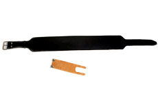 Ζώνη άρσης βαρών και λουρί για τον καρπό φάρδους 10 πόντων(η ζώνη,όχι το λουρί) με μαλακό δέρμα