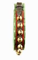 Περιλαίμιο με κουδούνια πράσινου χρώματος