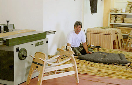 Ο Λυσσαβούδης Σταύρος εν ώρα εγασίας